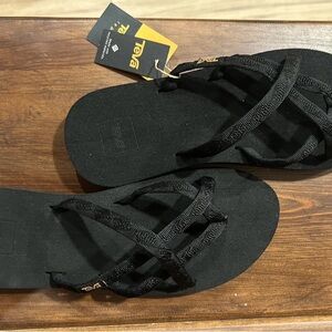 Teva Women's Black Strappy Sandals